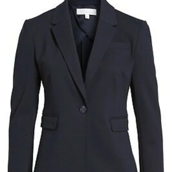 NORDSTROM Signature One Button Wool Blend Blazer - Picture 3 of 10